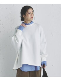 【SALE／50%OFF】ドロストオーバープルオーバー DOUX ARCHIVES ドゥアルシーヴ トップス カットソー・Tシャツ ブラック ホワイト グレー【RBA_E】[Rakuten Fashion]