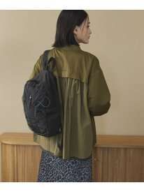 バックギャザーMA-1ミドルジャケット DOUX ARCHIVES ドゥアルシーヴ ジャケット・アウター ブルゾン・ジャンパー ブラウン カーキグリーン ブラック【送料無料】[Rakuten Fashion]
