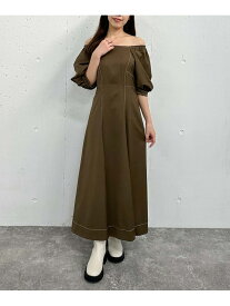 【SALE／50%OFF】配色STバックレースアップワンピース archives アルシーヴ ワンピース・ドレス ワンピース ベージュ ブラック ブラウン【RBA_E】【送料無料】[Rakuten Fashion]