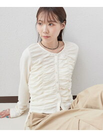 シャーリングドロストカットTOPS archives アルシーヴ トップス カットソー・Tシャツ ブラウン ブラック ホワイト【送料無料】[Rakuten Fashion]