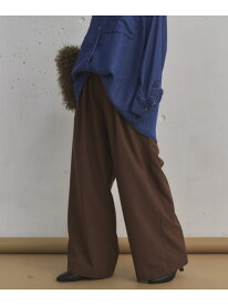 【SALE／60%OFF】REFLAX機能性素材ツータックパンツ DOUX ARCHIVES ドゥアルシーヴ パンツ その他のパンツ ブルー ブラウン ブラック【RBA_E】【送料無料】[Rakuten Fashion]