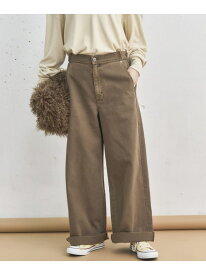 【SALE／40%OFF】サイドベルトワイドパンツ DOUX ARCHIVES ドゥアルシーヴ パンツ その他のパンツ ブラウン【RBA_E】【送料無料】[Rakuten Fashion]