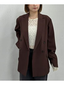 【SALE／50%OFF】'【SETUP対応】ダブルプレストテーラージャケット' archives アルシーヴ ジャケット・アウター テーラードジャケット・ブレザー グレー ブラウン ブラック【RBA_E】[Rakuten Fashion]