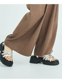 【SALE／30%OFF】厚底ラインサンダル archives アルシーヴ シューズ・靴 その他のシューズ・靴 ブラック【RBA_E】【送料無料】[Rakuten Fashion]