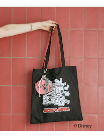 【SALE／30%OFF】DOUX ARCHIVES限定商品【Disney】トートバッグ DOUX ARCHIVES ドゥアルシーヴ バッグ その他のバッグ ピンク ブラック ブルー【RBA_E】[Rakuten Fashion]