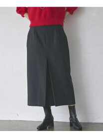 シャークスキンボックスタイトスカート DOUX ARCHIVES ドゥアルシーヴ パンツ その他のパンツ ネイビー【送料無料】[Rakuten Fashion]