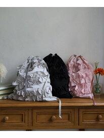 【SALE／30%OFF】【持つだけで映えるフリル2WAYバッグ】ナイロンフリル2WAYバッグ archives アルシーヴ バッグ その他のバッグ ブラック グレー ピンク【RBA_E】[Rakuten Fashion]