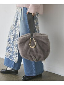 Moss orb bag DOUX ARCHIVES ドゥアルシーヴ バッグ その他のバッグ グレー カーキグリーン【送料無料】[Rakuten Fashion]