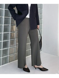 【SALE／60%OFF】スリットパンツ DOUX ARCHIVES ドゥアルシーヴ パンツ その他のパンツ グリーン ブラック【RBA_E】【送料無料】[Rakuten Fashion]