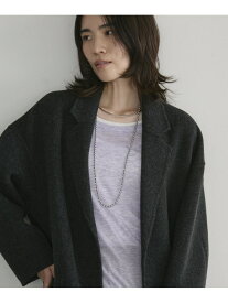 レイヤード風ロンTee DOUX ARCHIVES ドゥアルシーヴ トップス カットソー・Tシャツ レッド パープル【送料無料】[Rakuten Fashion]