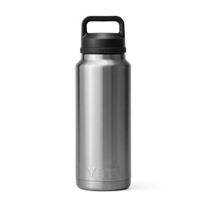 �y���s�A���i�zYETI ���� Rambler 36 oz Water Bottle with Chug Cap Stainless Steel