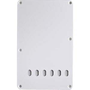ysAizFender STRATOCASTER VINTAGE-STYLE TREMOLO BACKPLATES WHITE 0991320000