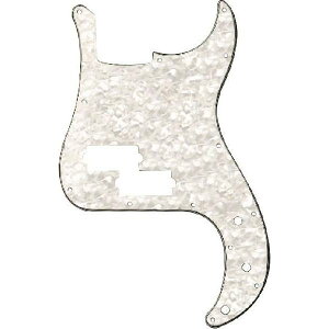 ysAizFender 13-HOLE MODERN-STYLE STANDARD PRECISION BASS PICKGUARDS WHITE MOTO 0992160000