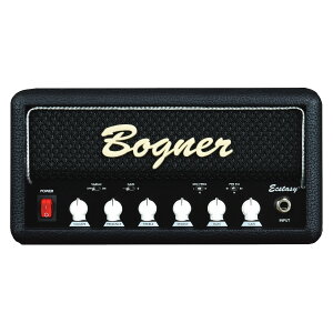 Bogner Ecstasy Mini Head Custom Calor Black Tolex/Black Grill/Silver Piping
