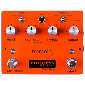 【並行輸入品】Empress Effects Tremolo2 Tap Tempo Tremolo