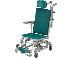 シャワーキャリー 入浴 車椅子 はいらーくチルト4輪自在 穴無しシート HR041 ウチヱ │ 介護用品 高齢者 お年寄り 老人 シニア 病院 老人ホーム デイサービス 福祉施設 介護施設 入所 入院