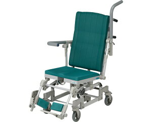 シャワーキャリー 入浴 車椅子 はいらーくチルト4輪自在 穴無しシート ヘッドレスト無し HR043 ウチヱ │ 介護用品 高齢者 お年寄り 老人 シニア 病院 老人ホーム デイサービス 福祉施設 介護