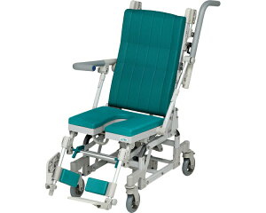 シャワーキャリー 入浴 車椅子 はいねーる4輪自在FL U型シート ヘッドレスト無し HNJ030 ウチヱ │ 介護用品 高齢者 お年寄り 老人 シニア 病院 老人ホーム デイサービス 福祉施設 介護施設 入
