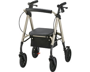 星光医療器製作所 歩行車 アルコーステラ 100660 | 屋外用 折りたたみ 自立可能おしゃれ 買い物 散歩 自立 高齢者 手押し車 介護 シルバーカー 折りたたみ可能 敬老 敬老の日 母の日 父の日