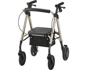 星光医療器製作所 歩行車 アルコーステラ 抑速ブレーキ付 100661 | 介護用品 屋外用 折りたたみ 自立可能おしゃれ 買い物 散歩 自立 高齢者 手押し車 介護 シルバーカー 折りたたみ可能 敬老