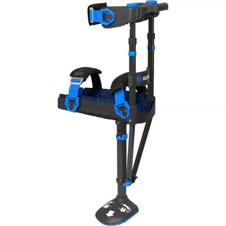 楽天市場】ひざを支える杖 アイウォーク・フリー ニークラッチ3.0 25-1  