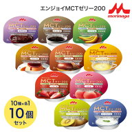 エンジョイMCTゼリー お試しセット 介護食 エンジョイMCTゼリー200 72g×10個セット（10種×各1個入り） …