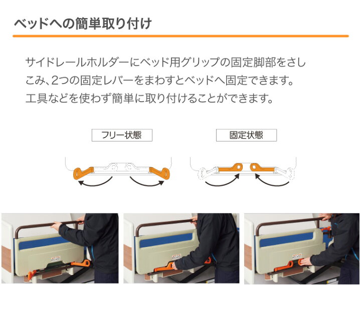 楽天市場】プラッツ 介助バー ニーパロL ニーパロひざパッド付 PG03 