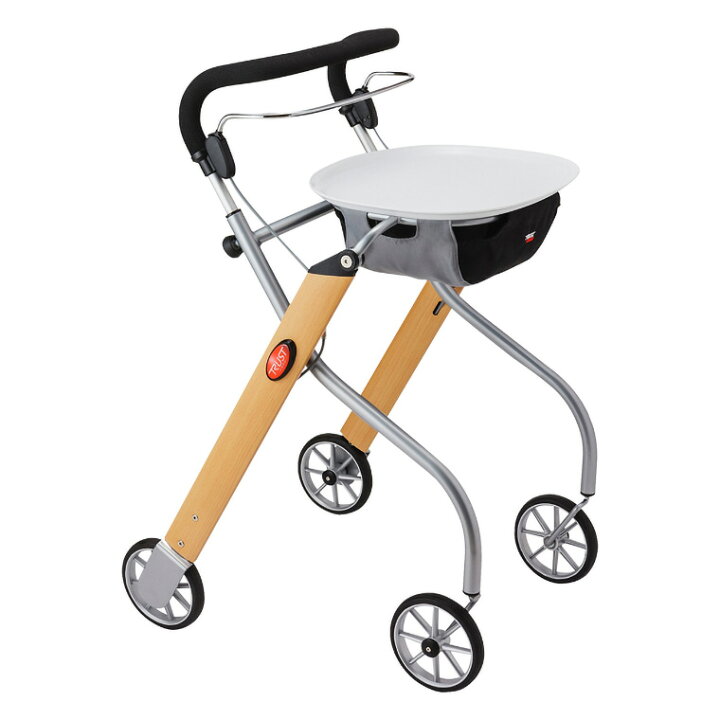 楽天市場】竹虎 歩行車 レッツゴー 117500 ウッドパターン 竹虎 