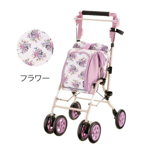 シルバーカー 軽量 おしゃれ ミドルタイプ アルキュート CP-G リッチェル │ 介護用品 ショッピングカート 4輪 手押し車 老人 高齢者 シルバーカート お散歩 お買い物 折りたたみ プレゼント