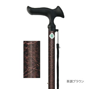 杖 ステッキ かるがもオム フジホーム |10段階調節 一点杖 衝撃吸収 アルミ製 左右兼用 SGマーク T字杖 アルミ杖 外出 福祉散歩 滑りにくい 転倒防止 軽量 おしゃれ 高齢者 シニア 歩行補助