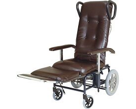 フルリクライニング車椅子 カームV No.238 睦三 | フルリク車椅子 車いす 車イス 歩行補助 介護用品 折りたたみ リクライニング 高さ無段階調整 アームレスト高さ調整