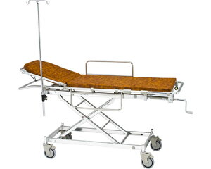 松永製作所 ストレッチャー アルミ軽量ストレッチャー(・ハイロー型・背上げ式・ダブルロックタイプ) AL-UD-2 │ 介護用品 搬送 移動用具 移送 病院 施設 デイサービス 法人 企業 会社 自治