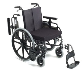 【法人宛送料無料】アルミ自走式車椅子 耐荷重130kg仕様（身体の大きい方用） KJP-4 ミキ │ アルミ製 自走型 ビッグサイズ 車椅子 BIG 車いす 大きいサイズ ワイド 大柄 介護 介護用品