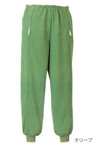 ●スクエアニット裾リブ付き全開ズボン 5111 S・M・L エンゼル │ 介護 寝巻き ねまき 室内着 ルームウェア 高齢者 介護用品 介護 衣類