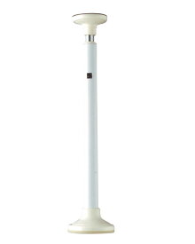 防災グッズ ささえくん（2本1組） 大 長さ46〜70cm BK-04 川崎化工 │ 防災 介護用品 地震対策 家具転倒防止 つっぱり棒 災害 もしも 緊急 備え 防振パッド付き 転倒 すべり 滑る ワンタッチ 取付簡単 日本製