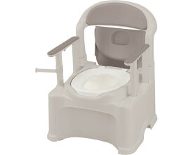 ポータブルトイレ きらく P2シリーズ PS2型 標準便座タイプ 47530 リッチェル │ ポータブルトイレ 送料無料 介護用品 樹脂製トイレ 在宅介護 トイレ