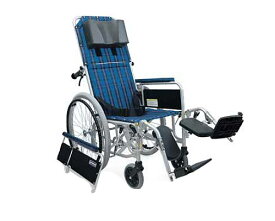 アルミ製フルリクライニング自走用車椅子 RR52-N（RR50-Nの後継商品です） カワムラサイクル介護用品 自走式車いす 車イス 歩行補助 フルリク ストレッチャー 介護タクシー