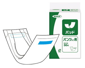 ネピアテンダー パッド パンツタイプ用 30枚×3袋入り 幅15×長さ44.5cm 吸水量300cc APP30 王子ネピア │ 尿とりパッド 尿漏れパッド 大人 高齢者 おむつ パッドタイプ 紙オムツ 介護用品 お年寄り