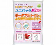 ユニトイレパック 薄型使い捨て 20枚入 55×65cm UK-001S ユニトレンド │ 介護用品 非常用 トイレ掃除 …