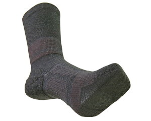 スポーツサポートテーピング抗菌ソックス 370 紳士用 ブラック PAX-ASIAN │ 介護用品 靴下 くつ下 抗菌 父の日