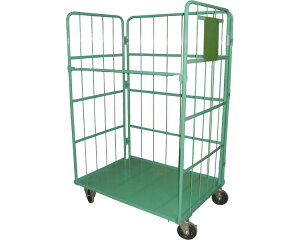 折りたたみカゴ台車 SH-29SA (幅80×奥行60×高さ145cm) 金沢車輌 │ カゴ車 台車 折り畳み式 病院 施設 法人 備品 老人ホーム デイサービス 商業施設 クリニック スチール製 折りたたみ 省スペ