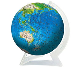 自分で組み立てる地球儀パズル　3D球体パズル　ブルーアース2-地球儀-　240ピース　2024-121　やのまん │ 介護用品 パズル レクリエーション ギフト プレゼント インテリア 贈り物