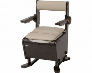 パナソニック トイレ 介護 家具調トイレ 座楽 はね上げ PN-L23407 ソフト便座 パナソニック エイジフリー │ ポータブルトイレ 介護 介護用品 介護用 部屋 便所 介助 老人 高齢者 在宅 腰掛便座