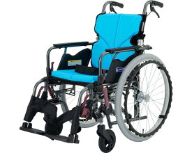 車椅子 モダンシリーズ Bスタイル 多機能タイプ KMD-B22-45-SH（座幅45cm No.19黒） 超高床タイプ カワムラサイクル │ 自走式 車いす 車イス スイングイン・アウト 高齢者 介護用品 福祉用具