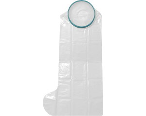 ギプス カバー 防水カバー 繰り返し使えるギプスカバー 大人足用ロング 1枚入 2105 三恵観光 │ けが 怪我 骨折 ギプス ギブス 包帯 裂傷 やけど 防水 濡らさない 防水カバー 介護用品 入院 病