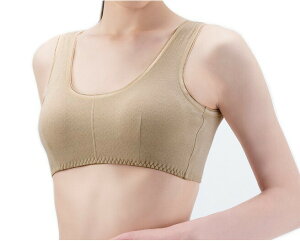 CERVIN 綿100%やわらかガーゼ編ソフトカップ付ブラ セルヴァン │ ブラジャー レディース インナー 下着 介護衣料 シニア シニアファッション
