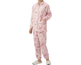 ふんわりキルト暖かパジャマ セルヴァン │ パジャマ 寝巻き ねまき レディース ミセス 婦人用 女性用 ファッション　花柄