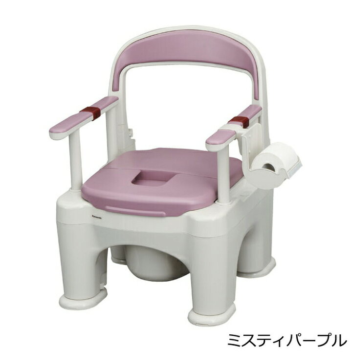 楽天市場】ポータブルトイレ 座楽 ラフィーネ PN-L30213 脱臭あたたか 
