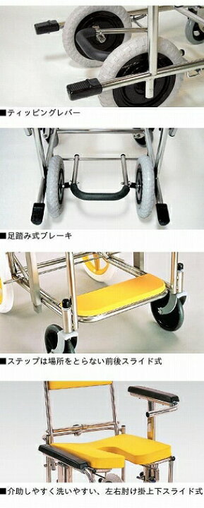 楽天市場】シャワーキャリー カワムラサイクル おしゃれ 入浴 