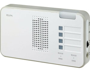 ワイヤレスチャイム 受信器 EWS-P52 朝日電器 | 増設用 ワイヤレスチャイム ランプ付き 設置簡単 ワイヤレス 店舗 事務所 呼び出し 報知 電池交換お知らせ 選べる報知音 単三電池 電波到達約1